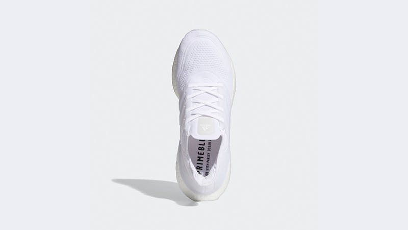 adidas Ultra Boost 21 Cloud White Grey FY0379 middle