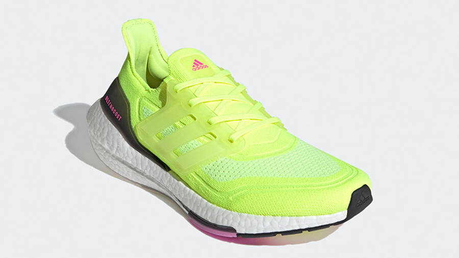 Adidas Ultra Boost 21 Solar Yellow Pink Where To Buy Fy0373 The Sole Supplier