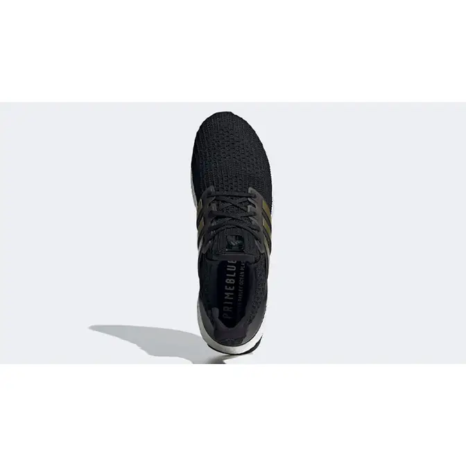 Ultra boost 4. black on sale gold