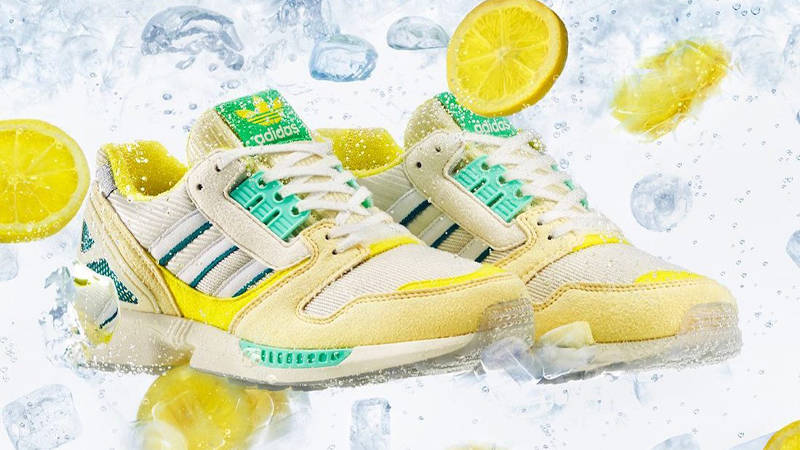 レモン Adidas ZX 8000 Frozen Lemonade H68010 Size 6, 6.5, 8.5, 10.5
