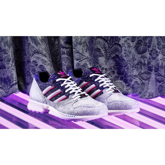 adidas ZX 8000 Vieux Lyons Silver Metallic Semi Solar Pink | Where 