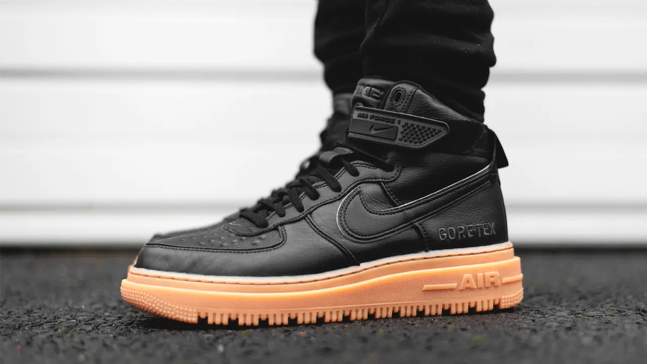 The Nike Air Force 1 High Gore Tex Boot Black Is the Ultimate Winter Shoe The Sole Supplier