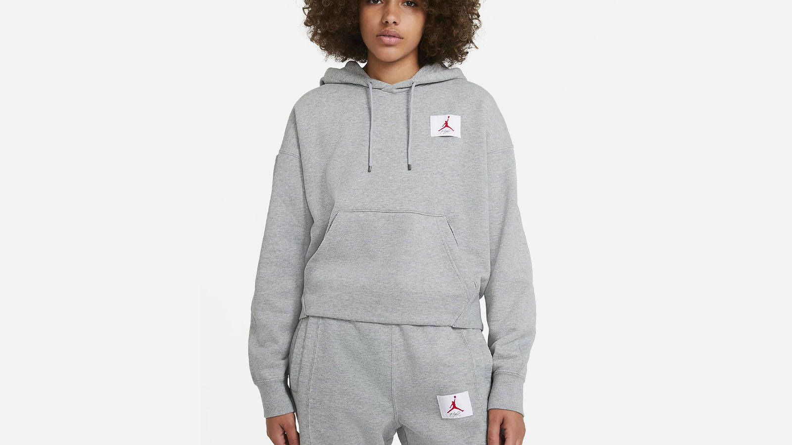 Air Jordan Flight Hoodie Grey Listicle