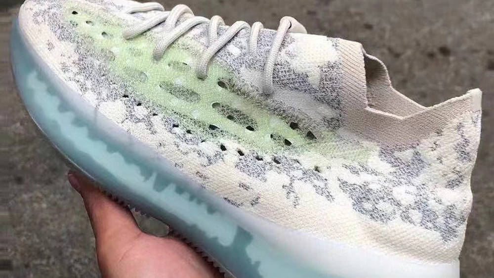 Image via yzysplyleaks Yeezy Boost 380 "Alien Blue"