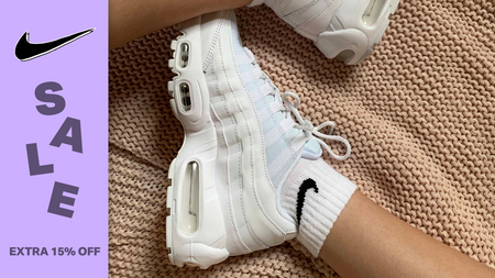 Cop This Crisp-White Nike Air Max 95 For Only £50 With This Code Cop This Crisp-White Nike Air Max 95 For Only £50 With This Code