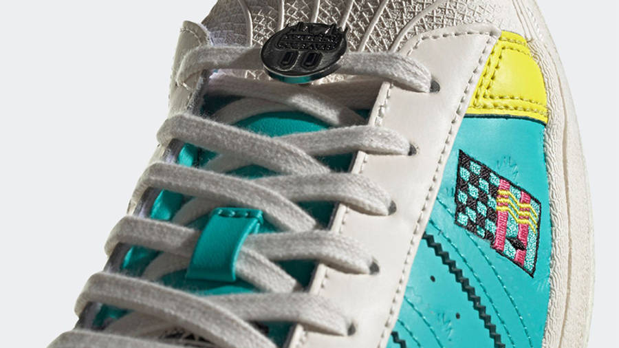 adidas superstar teal