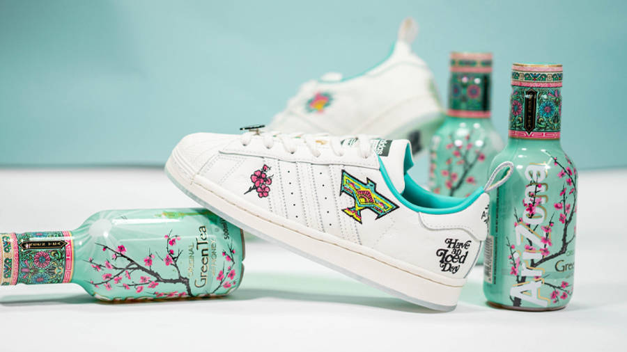 arizona iced tea x adidas superstar