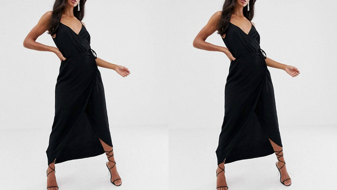 ASOS Design Cami Wrap Dress