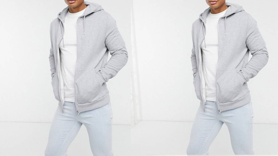 ASOS Design Zip Up Hoodie