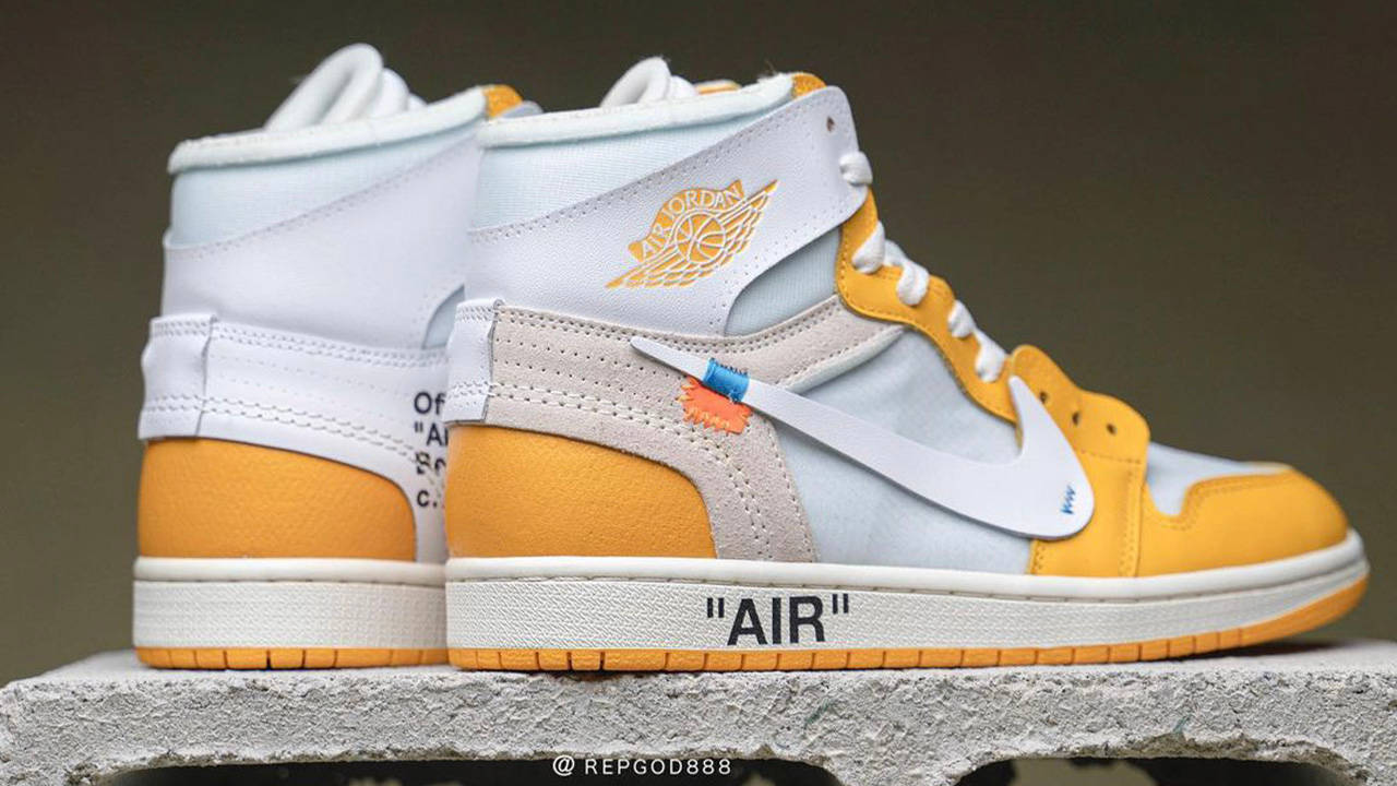 Off-White x Air Jordan 1 "Canary Yellow"