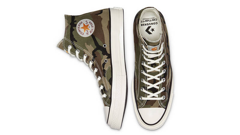 Carhartt WIP x Converse Chuck 70 Hi Covert Green Middle