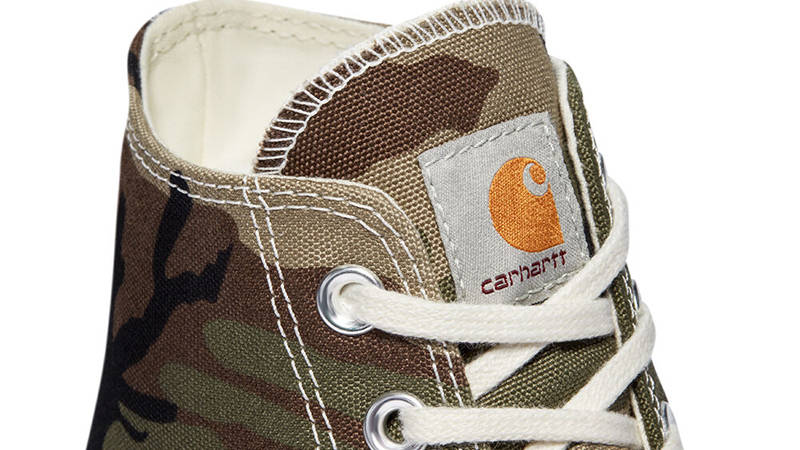Carhartt WIP x Converse Chuck 70 Hi Covert Green Tongue