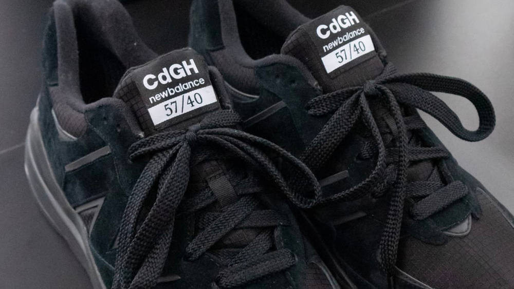 Image via Fashion Snap COMME des GARÇONS x New Balance 57/40