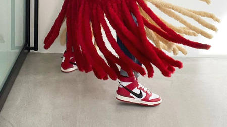 Yoon Ahn Teases the AMBUSH x Nike Dunk High "Chicago" Yoon Ahn Teases the AMBUSH x Nike Dunk High "Chicago"