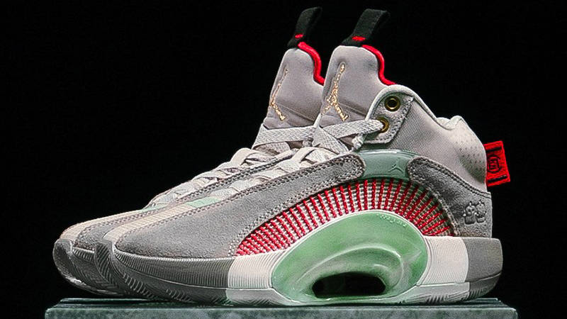 CLOT x Jordan Retro 35 SP Warrior Jade Where To Buy DD9322-200