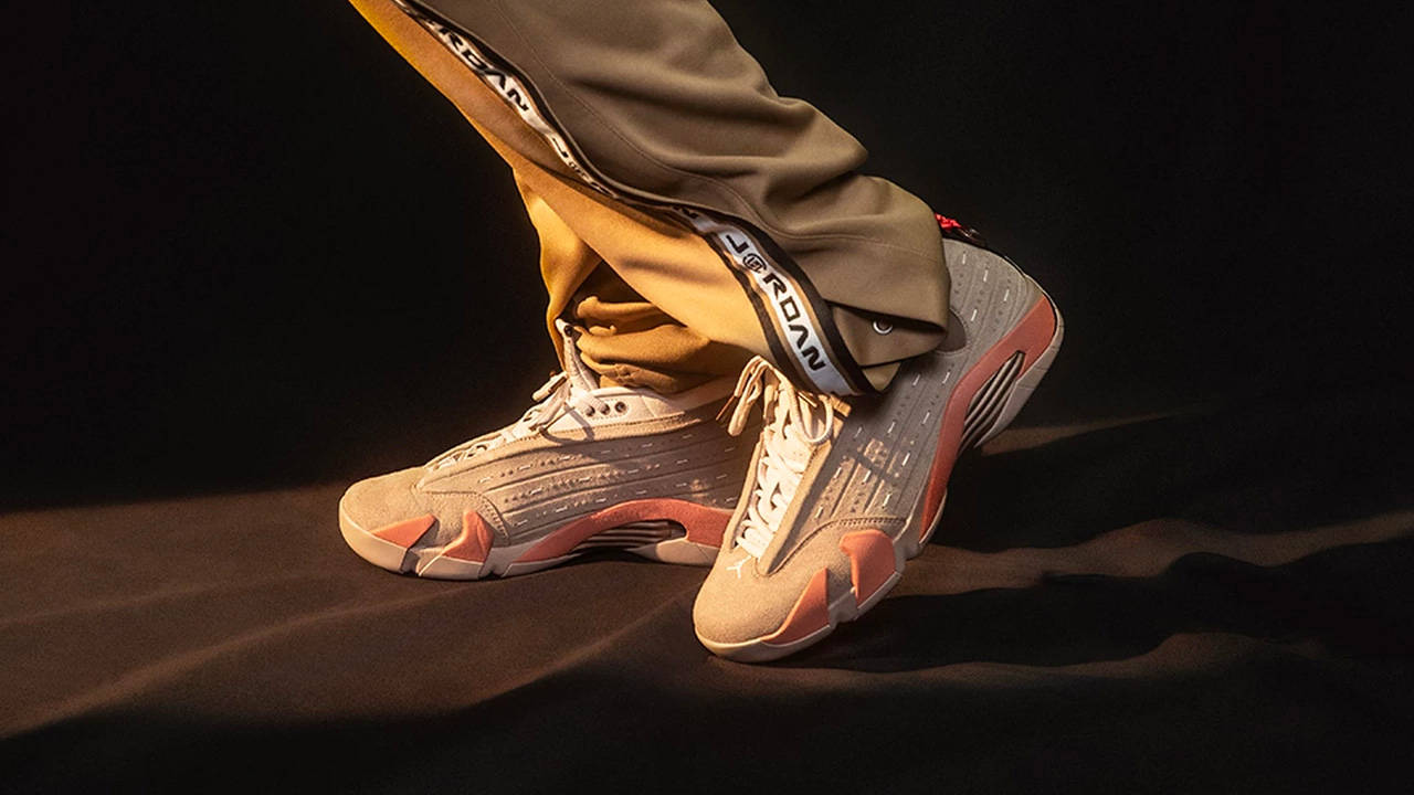 CLOT x Air Jordan 14 Low "Terracotta"