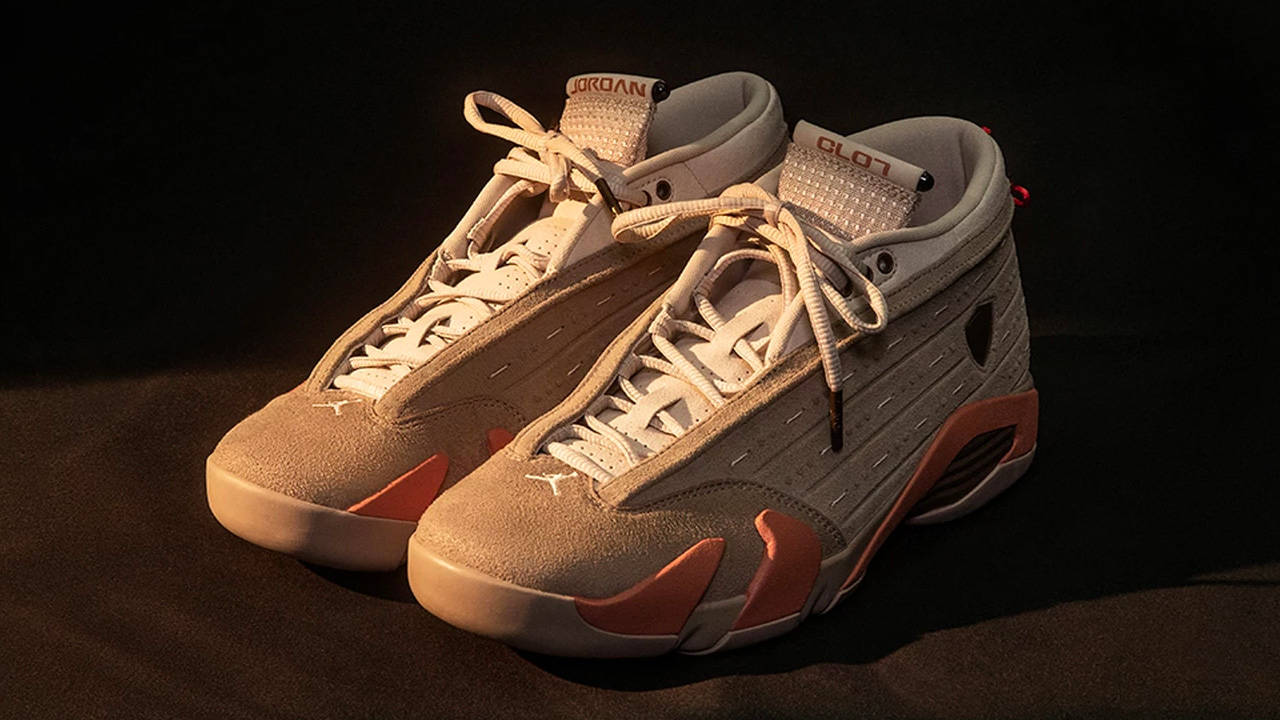 CLOT x Air Jordan 14 Low "Terracotta"
