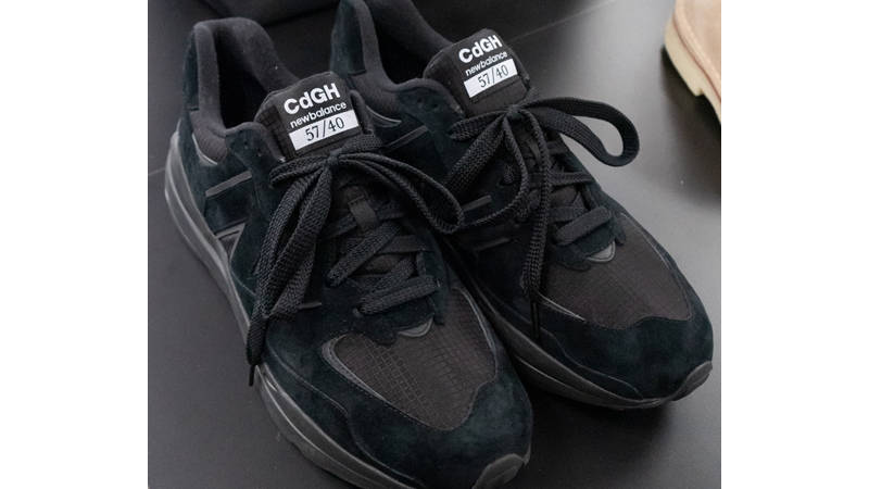 Comme des Garcons x New Balance 5740 Black First Look Top 1