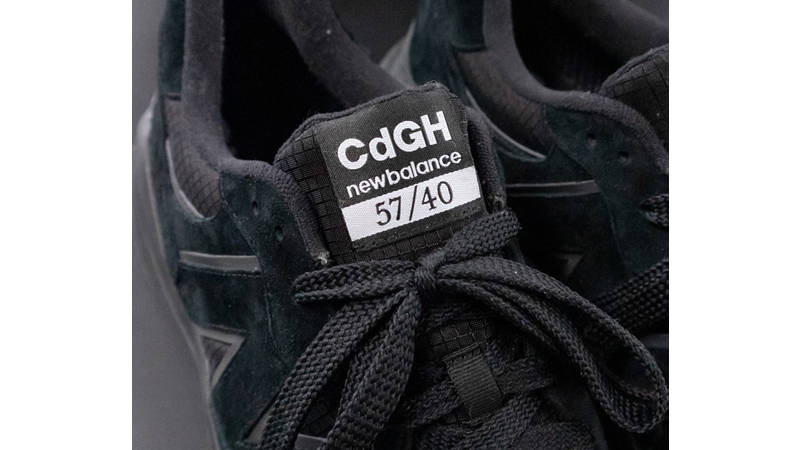 Comme des Garcons x New Balance 5740 Black First Look Top