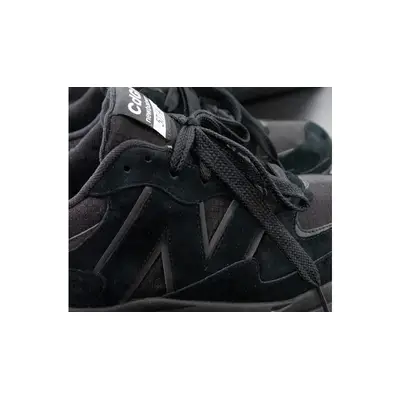 Comme des Garcons x New Balance 5740 Black First Side Closeup