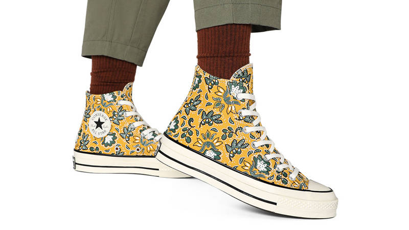Converse Chuck 70 Culture Prints Gold Dart Egret