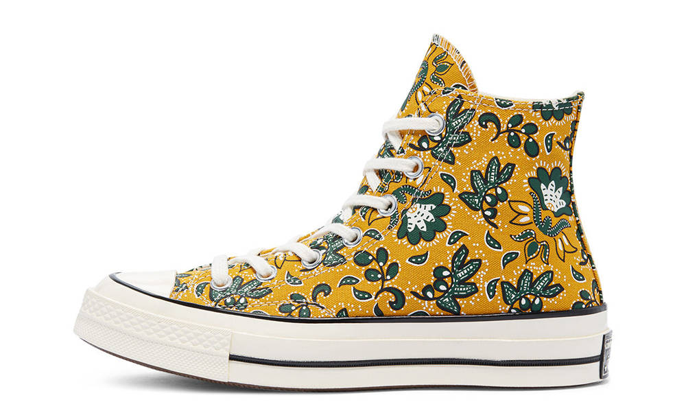 Converse Chuck 70 Culture Prints Gold Dart Egret