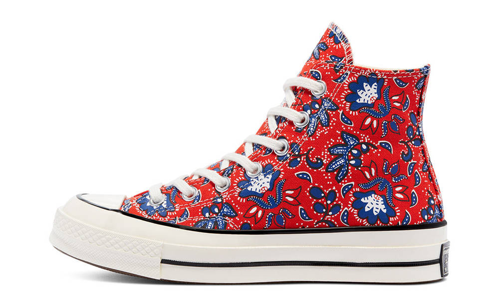 Converse Chuck 70 Culture Prints Hi Habanero Red
