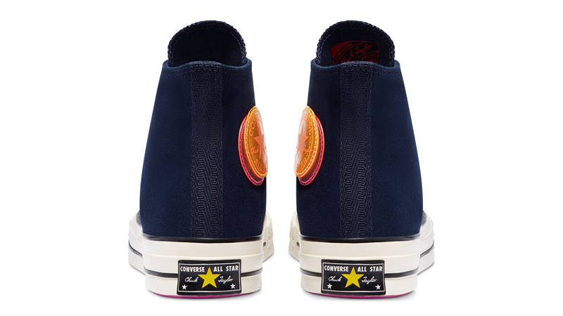 Converse Chuck 70 Heart of the City Hi Obsidian Back