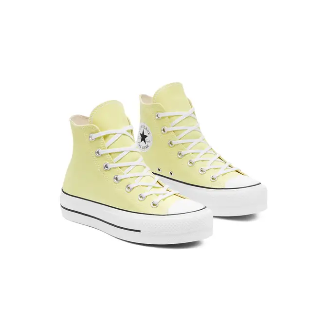 Light yellow converse womens hotsell