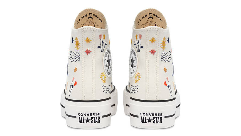 Converse Chuck Taylor All Star Platform It's Okay To Wander Hi Egret |  Where To Buy | 571086C | The Sole Supplier