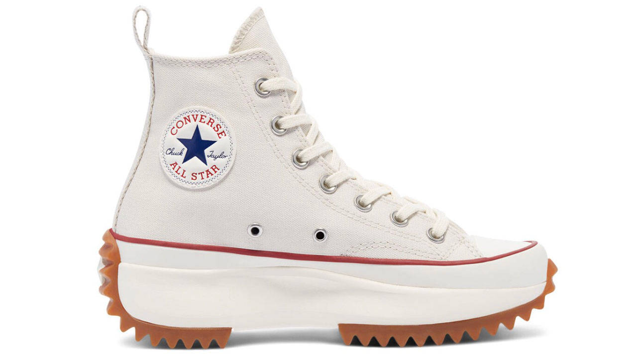 Converse Color Run Star Hike High Top Cream