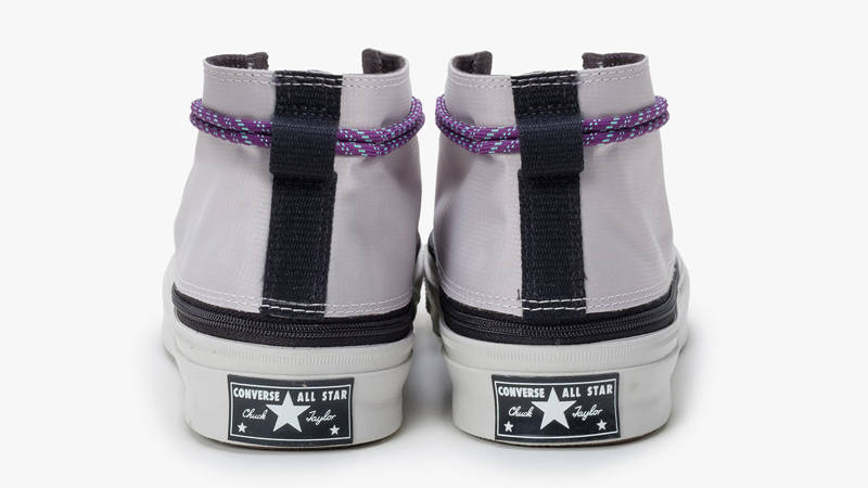 Converse Deck Star Zip Mid Pale Putty Back