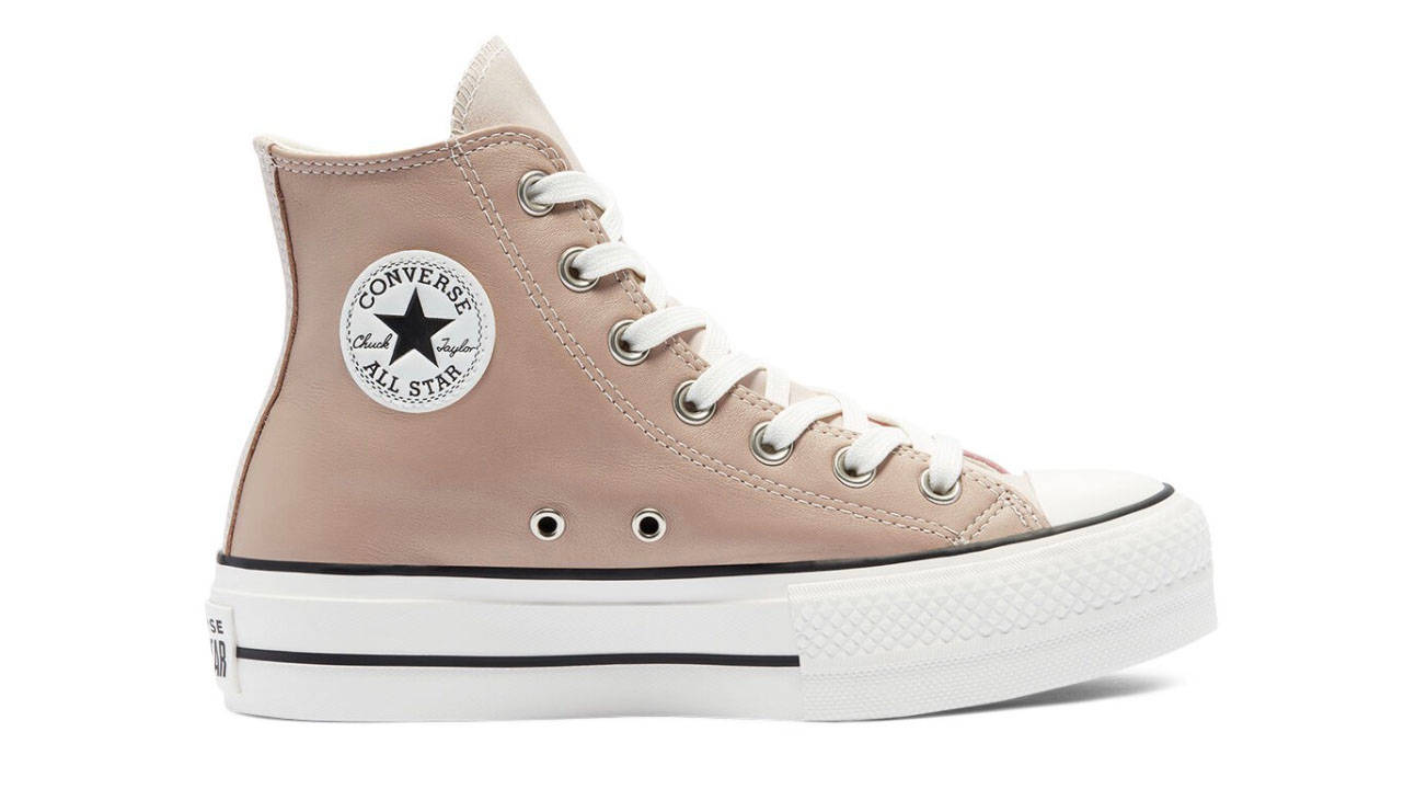 Converse Neutral Tones Platform High Top