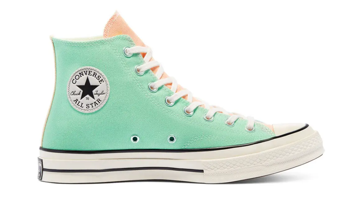 Cheap mint green deals converse