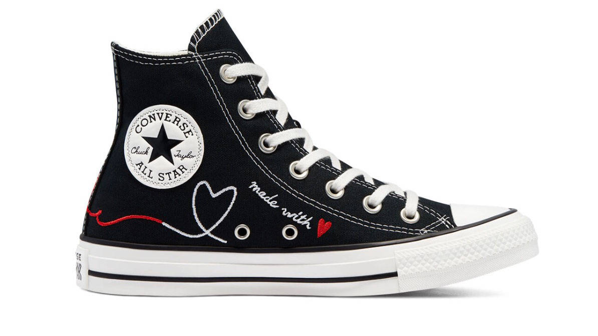 Converse Valentine’s Day Chuck Taylor All Star High Top Black