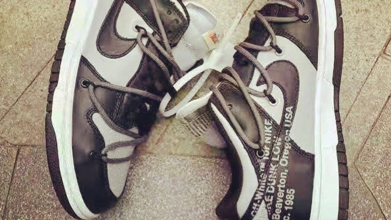 Up Close With the Off-White x Nike Dunk Low "Black White" & "Black Grey"