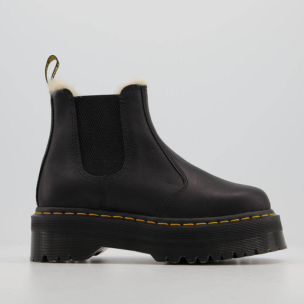 Dr Martens 2976 Fur Lined Chelsea Boots Office