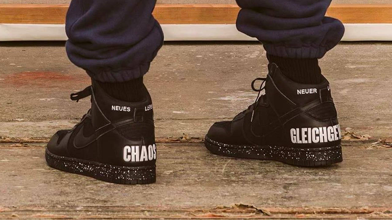 First Look at the UNDERCOVER x Nike Dunk High "Chaos" Collection