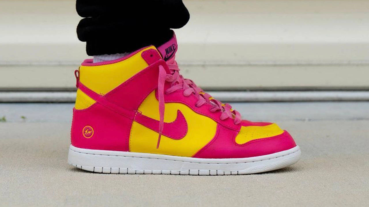 fragment design x Nike Dunk High "London"