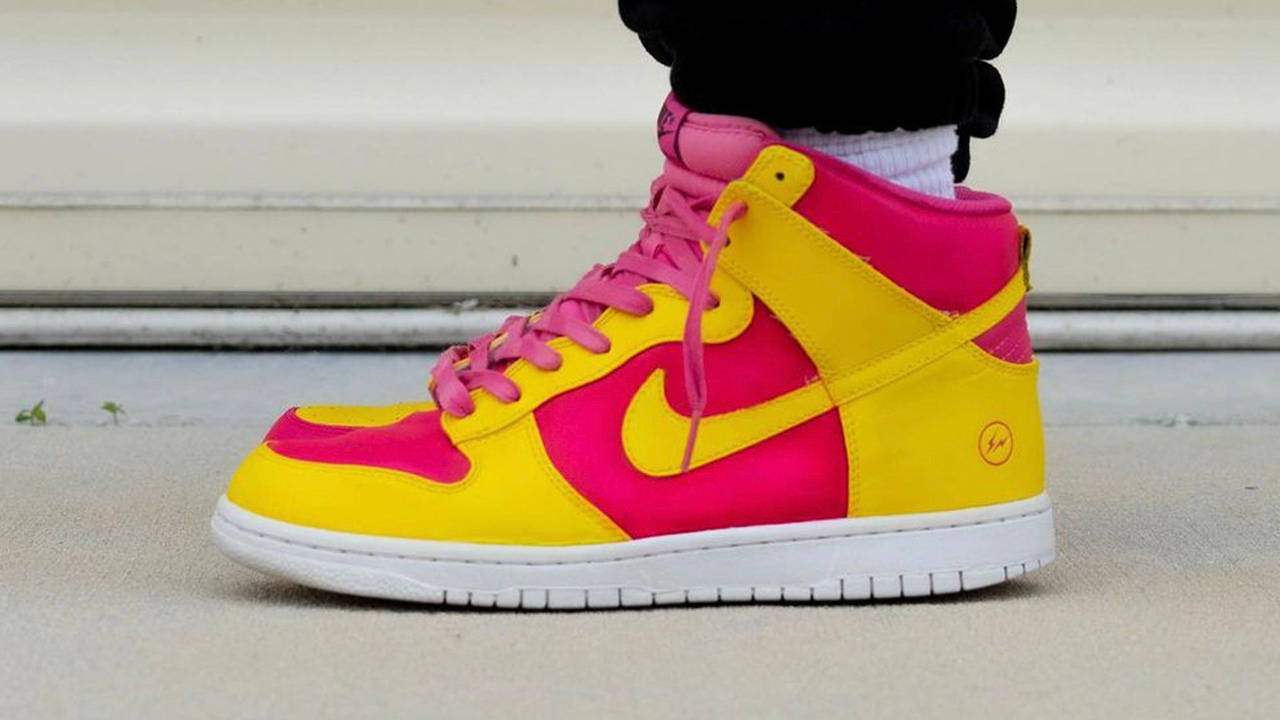 fragment design x Nike Dunk High "London"