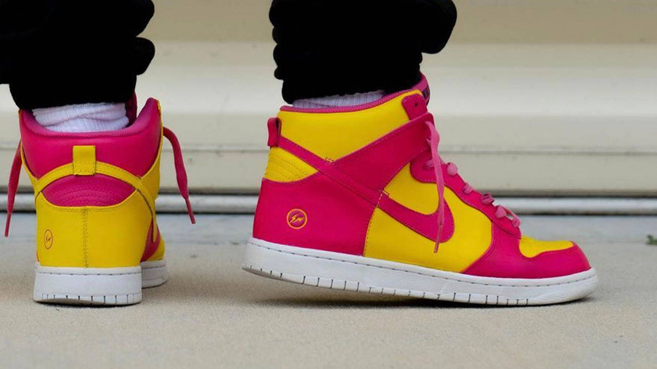 fragment design x Nike Dunk High "London"
