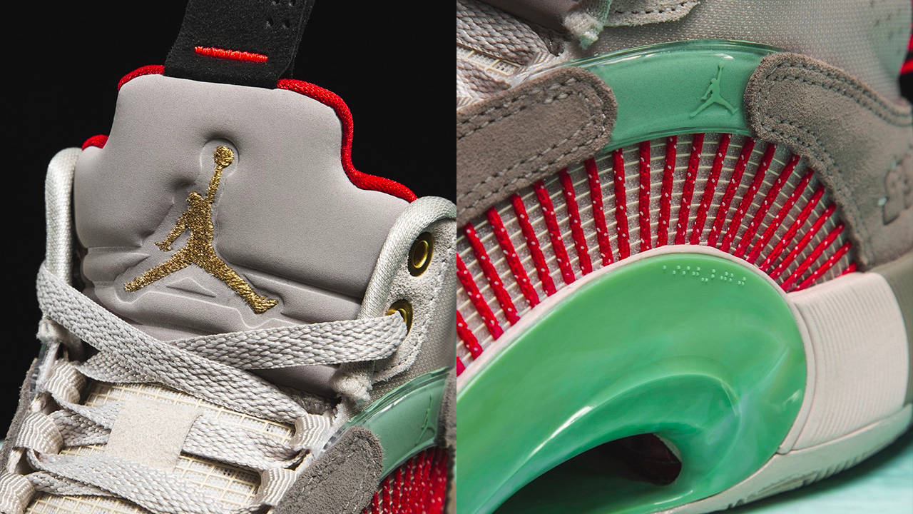 CLOT x Air Jordan Retro 35 SP "Warrior Jade"