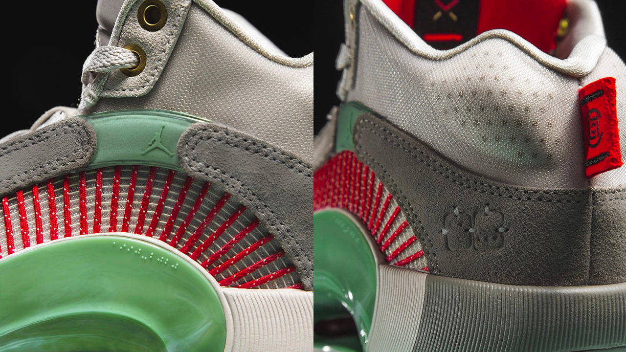CLOT x Air Jordan Retro 35 SP "Warrior Jade"