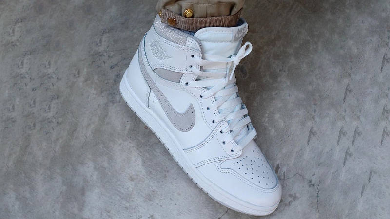 Air jordan 1 neutral grey on feet sale