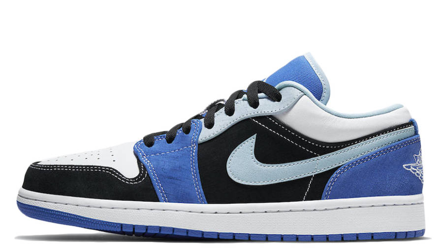 Jordan 1 Low Blue Black White Where To Buy Dh06 400 The Sole Supplier