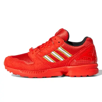LEGO x solid adidas ZX 8000 Red