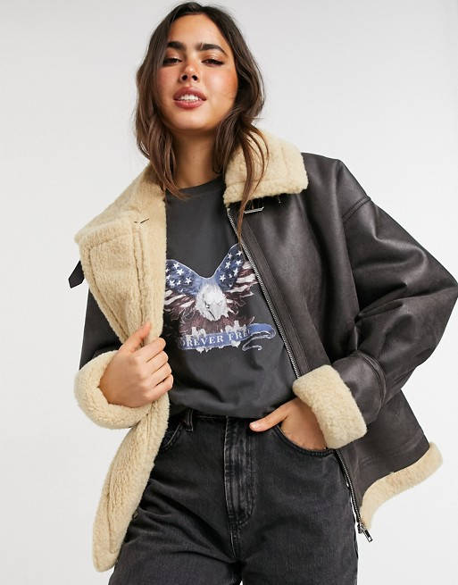 Mango Aviator Jacket