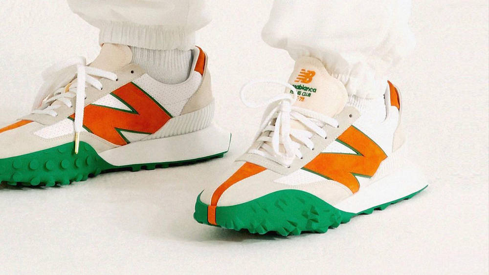 Image via steviegrimes The Casablanca x New Balance XC-72 Has the Craziest Sole in the Business