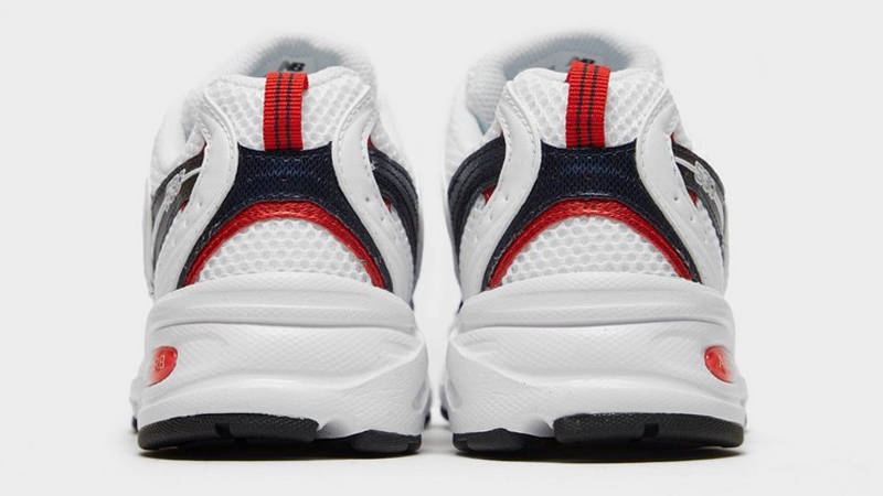 New Balance 530 White Red Silver