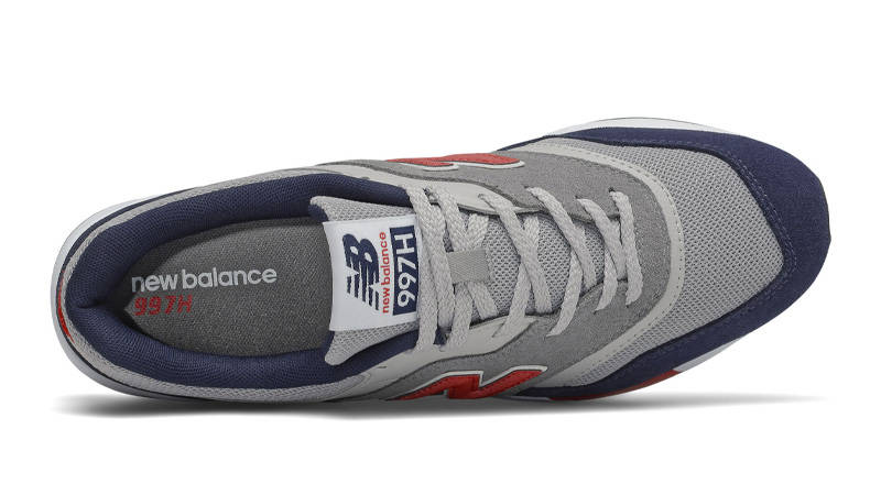 New balance 997h navy hot sale red